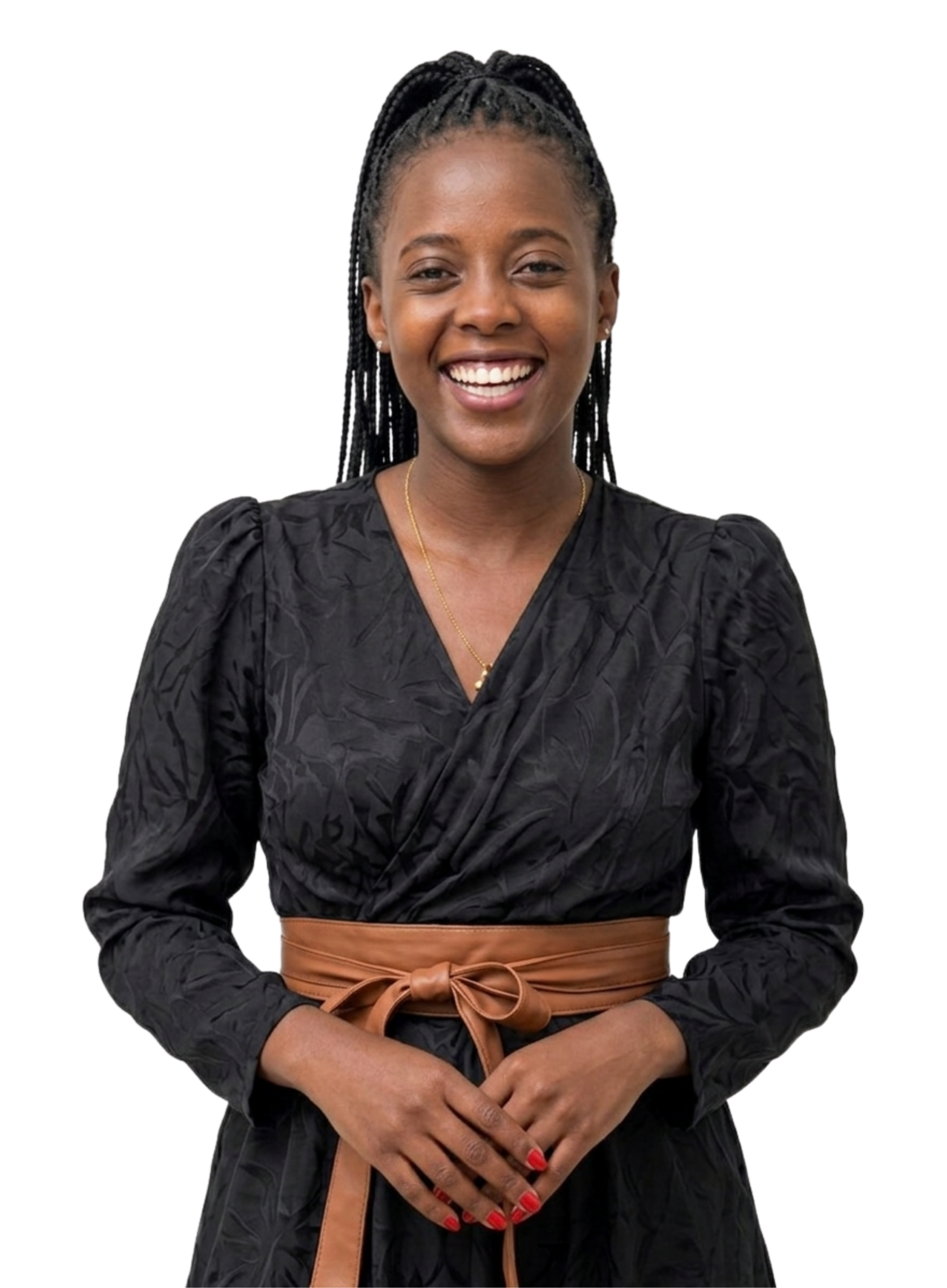 Masika Mwamutsi happy face Communications and Media professional at the United Nations